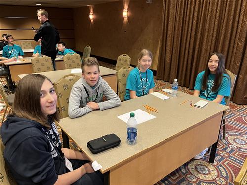 Four DCMS Students Travel to State MathCounts Competition